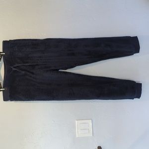 UGG  NAVY BLUE FUR JOGGERS